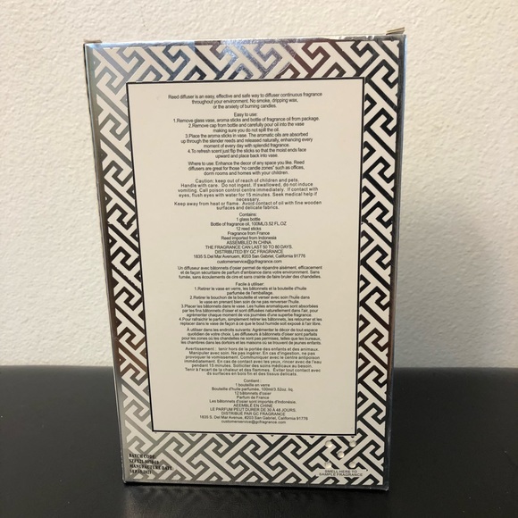 New GC fragrance high fragrance diffuser ginger lily & lotus 100ml - Picture 2 of 3